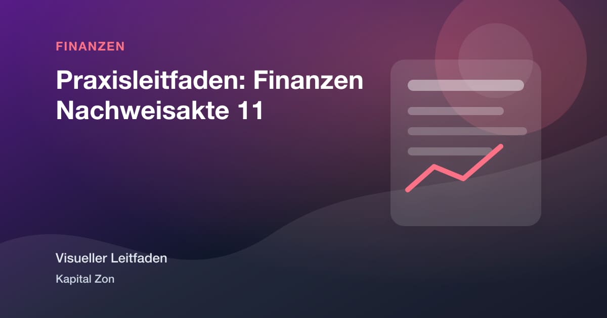 Praxisleitfaden: Finanzen Nachweisakte 11