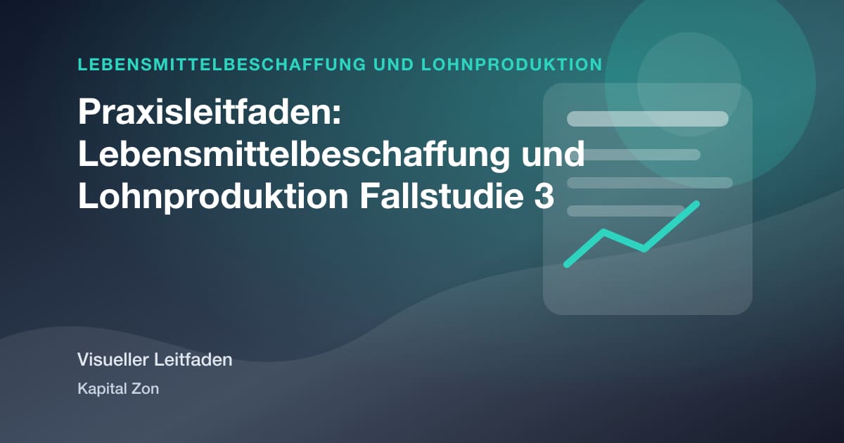 Lebensmittelbeschaffung und Lohnproduktion: Vertrag, Lebensmittel, Hersteller, Entscheidung, Team, Kunde