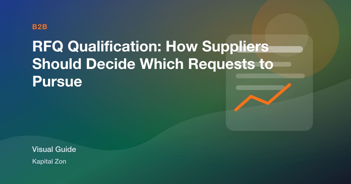 RFQ Qualification: How Suppliers Should Decide Which Requests to Pursue