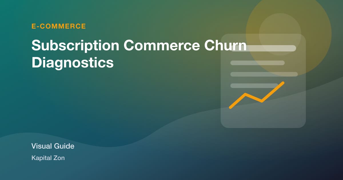 Subscription Commerce Churn Diagnostics