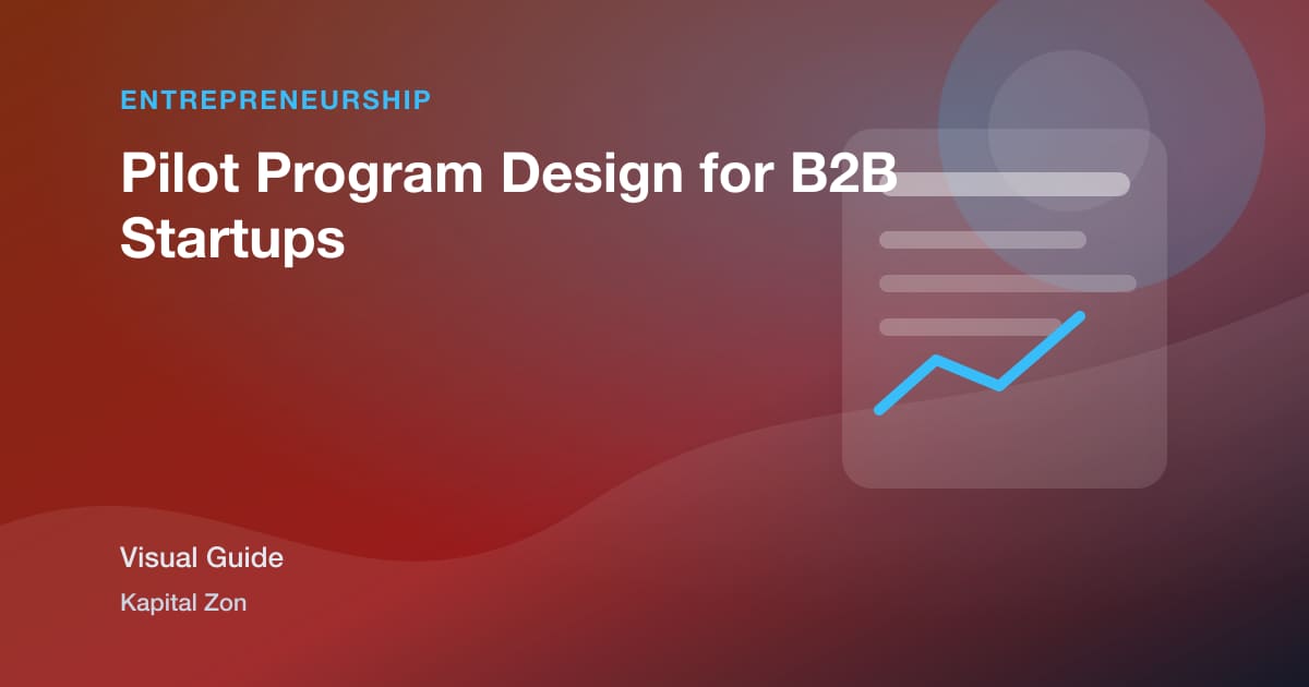 Pilot Program Design for B2B Startups