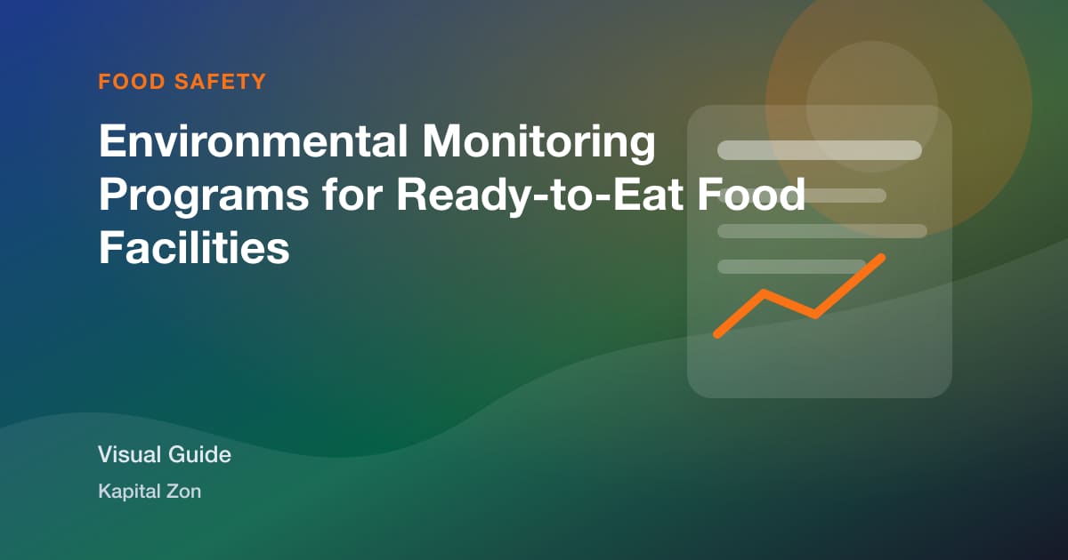 Environmental Monitoring Programs for Ready-to-Eat Food Facilities