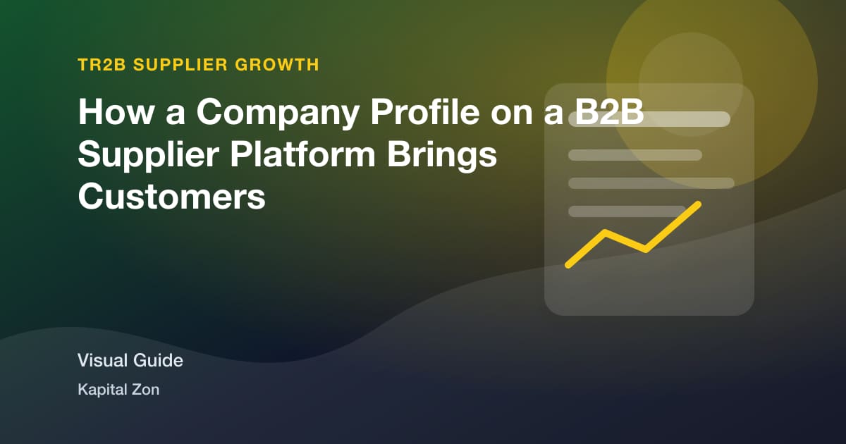 How a Company Profile on a B2B Supplier Platform Brings Customers