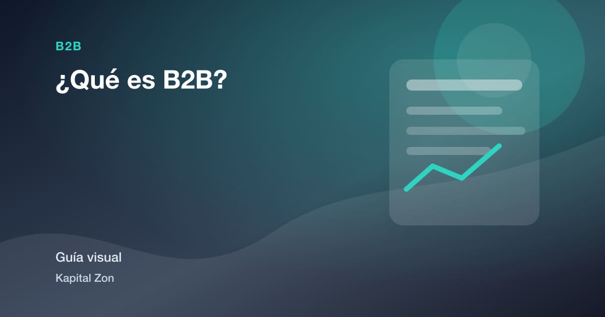 ¿Qué es B2B?