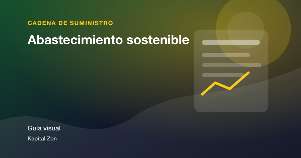 Abastecimiento sostenible