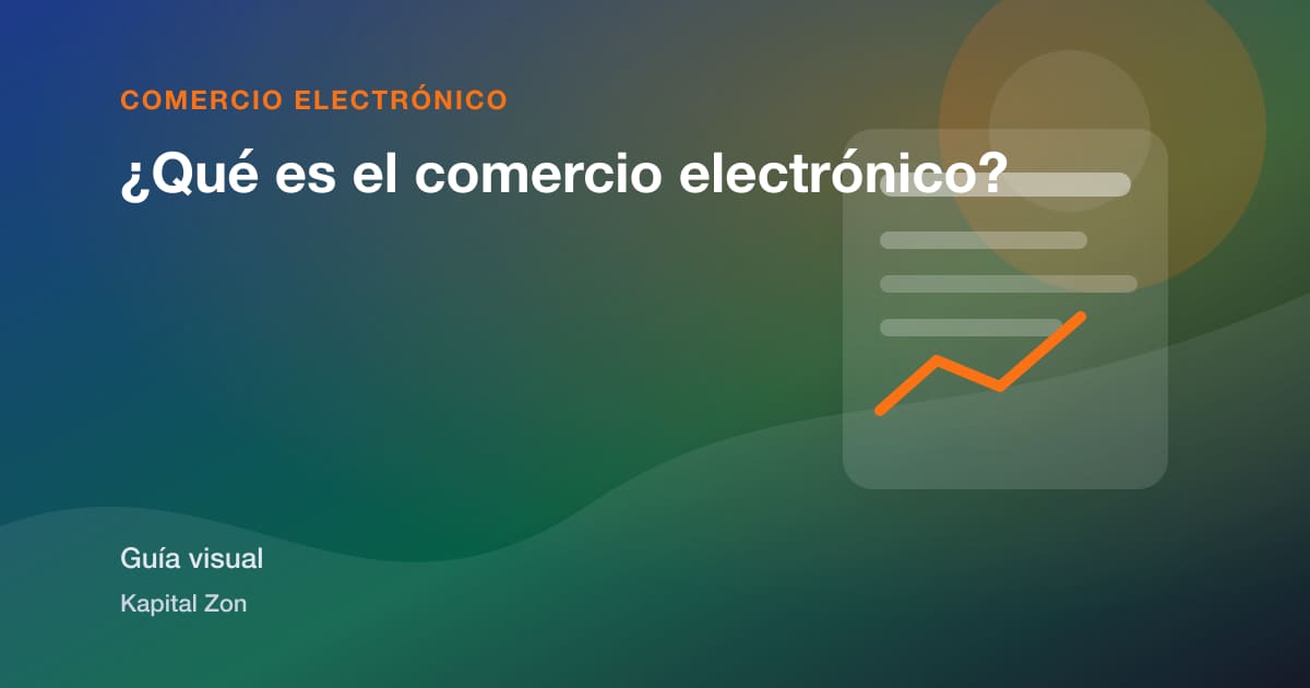 ¿Qué es el comercio electrónico?