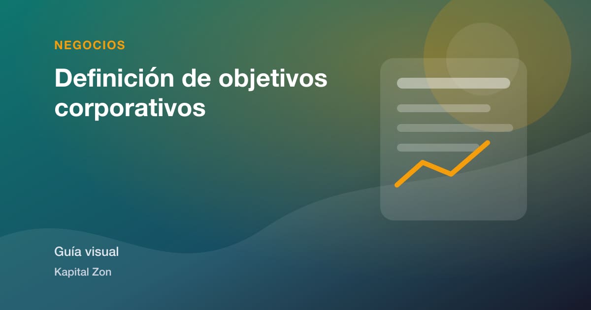 Definición de objetivos corporativos