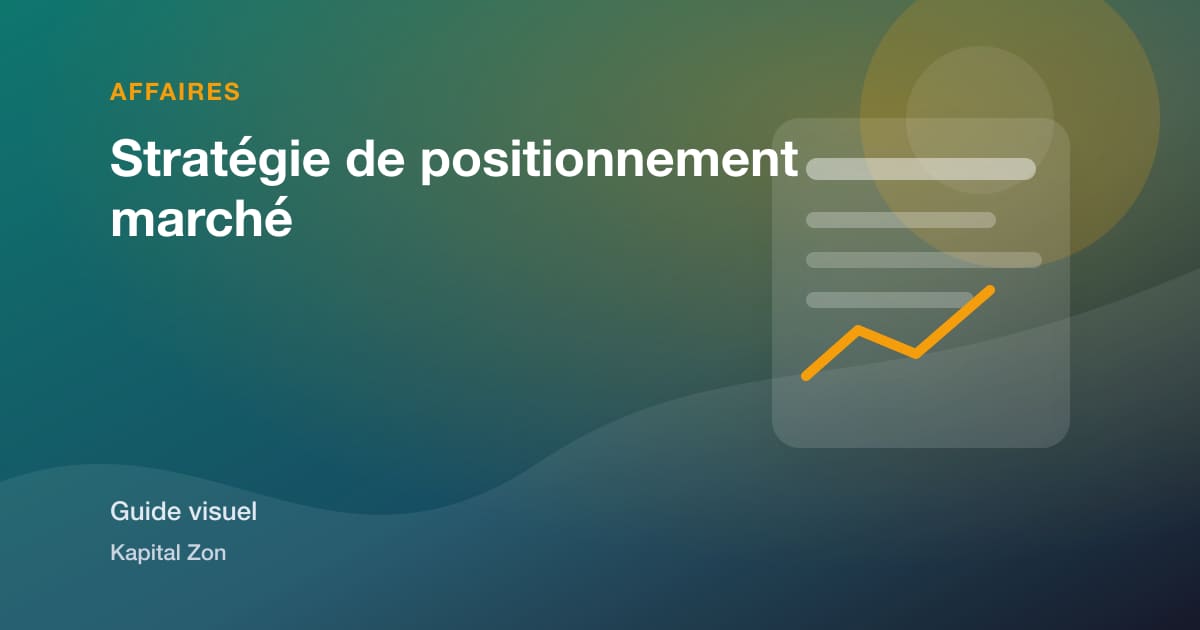 Stratégie de positionnement marché