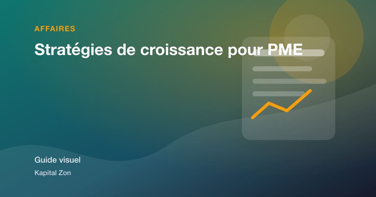 Stratégies de croissance pour PME