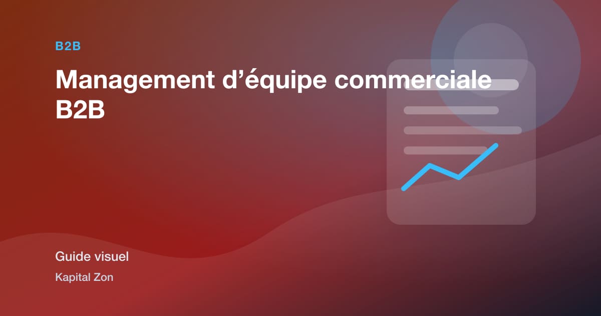 Management d’équipe commerciale B2B