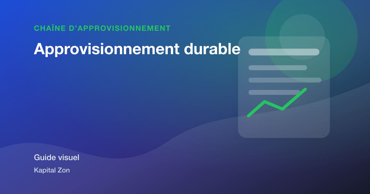 Approvisionnement Durable