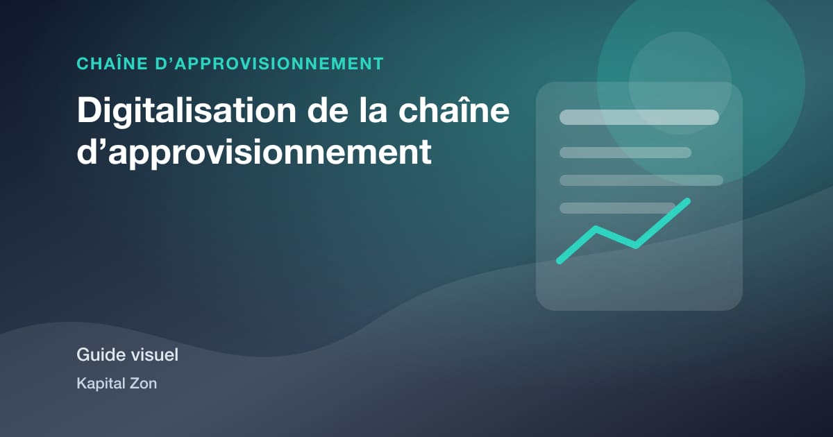 Digitalisation de la chaîne d’approvisionnement