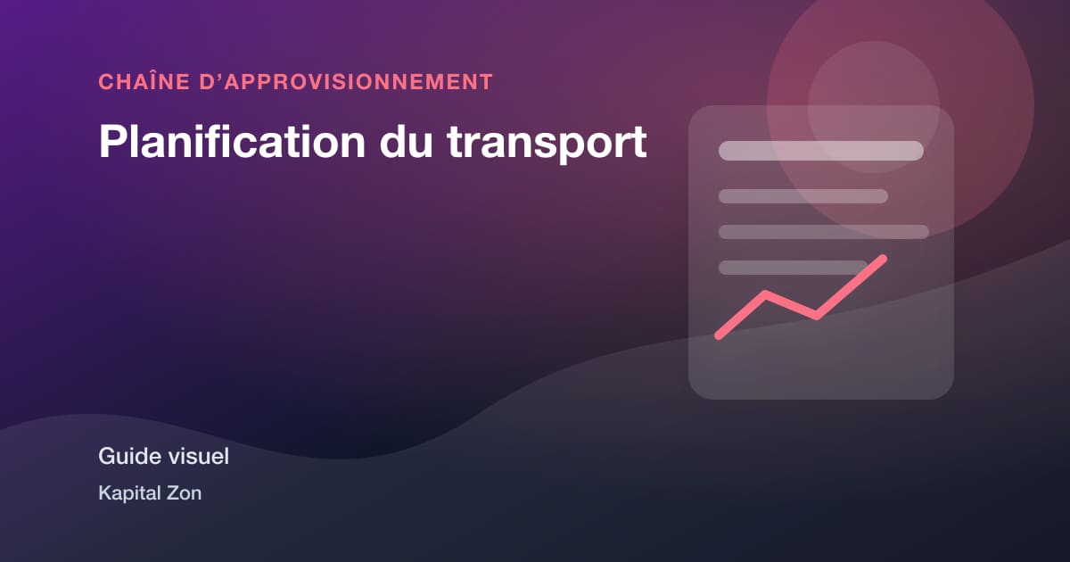 Planification du transport