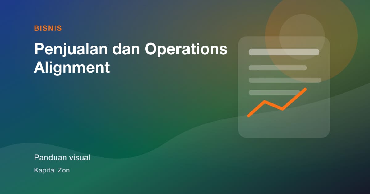 Penjualan dan Operations Alignment