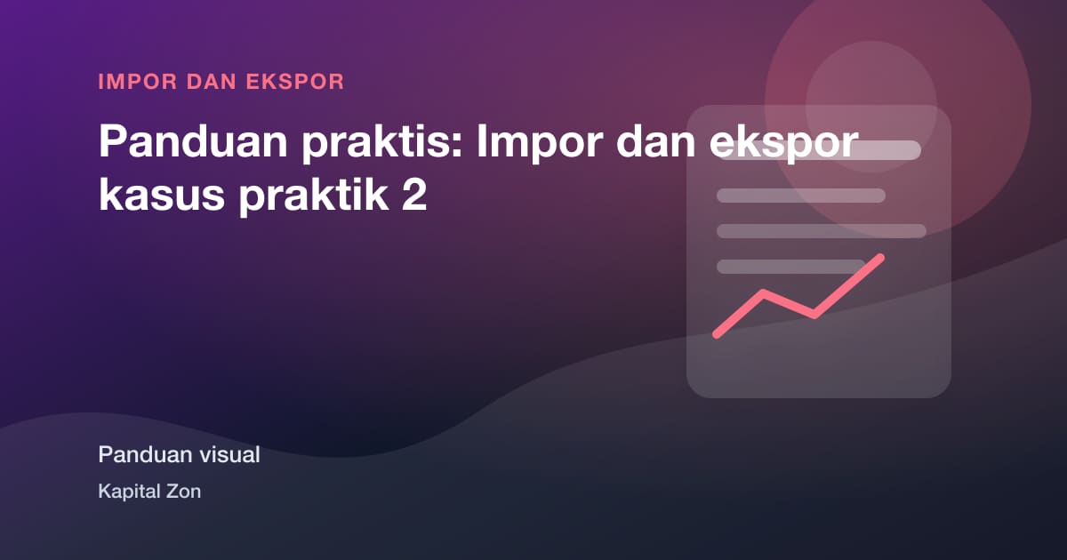 Export Documentation Checklist untuk Pangan dan Machinery Shipments