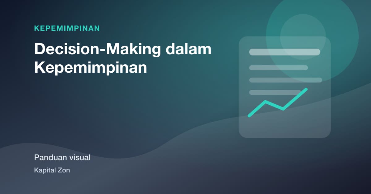 Ringkasan visual untuk Decision-Making dalam Kepemimpinan