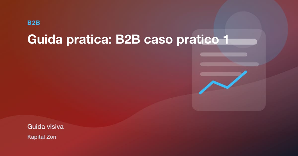 Pacchetto di prove per abilitare l’acquirente B2B