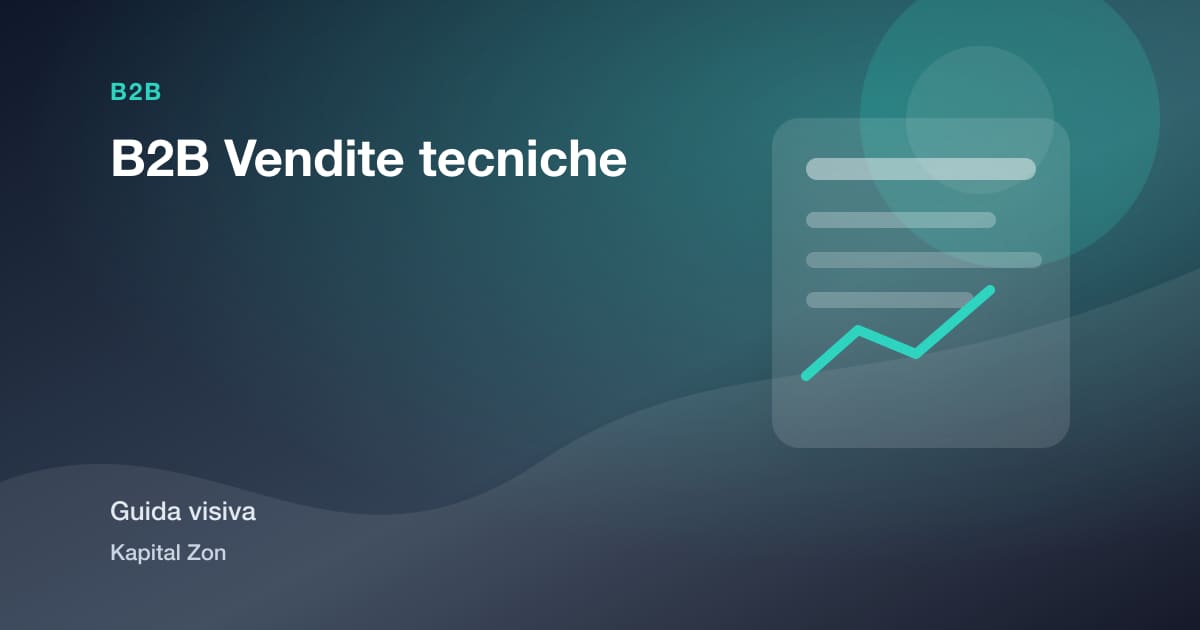 B2B Vendite tecniche