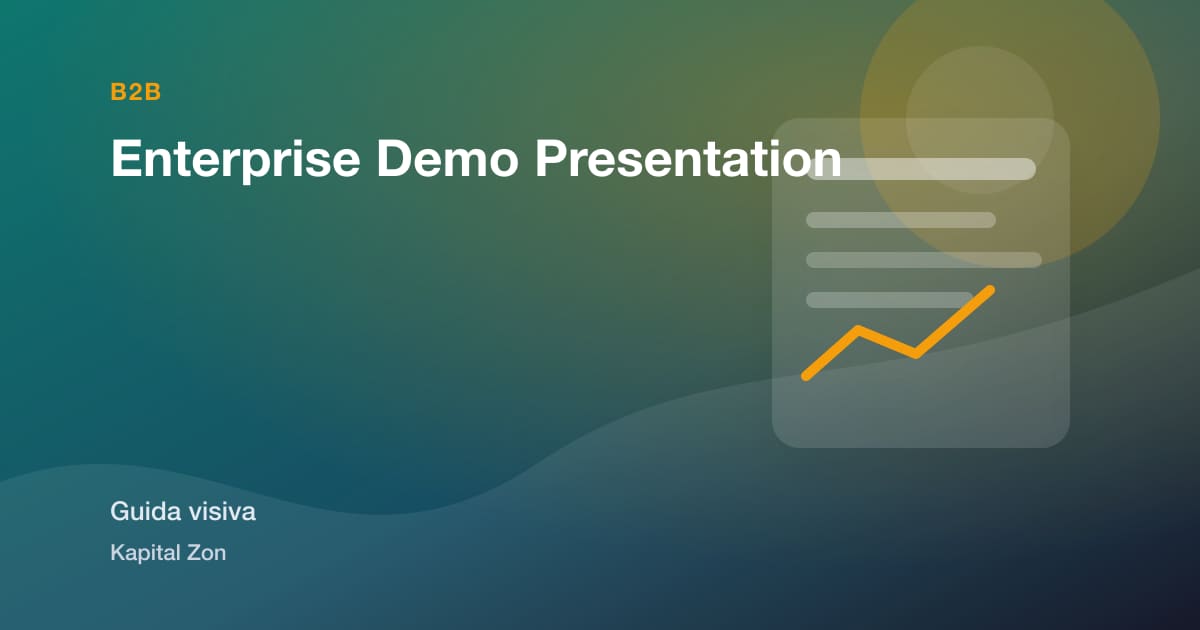 Sintesi visiva di Enterprise Demo Presentation
