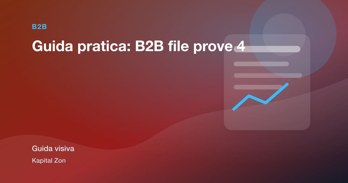 Guida pratica: B2B file prove 4