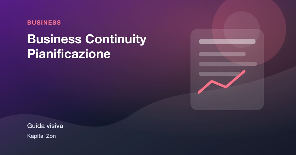 Business Continuity Pianificazione