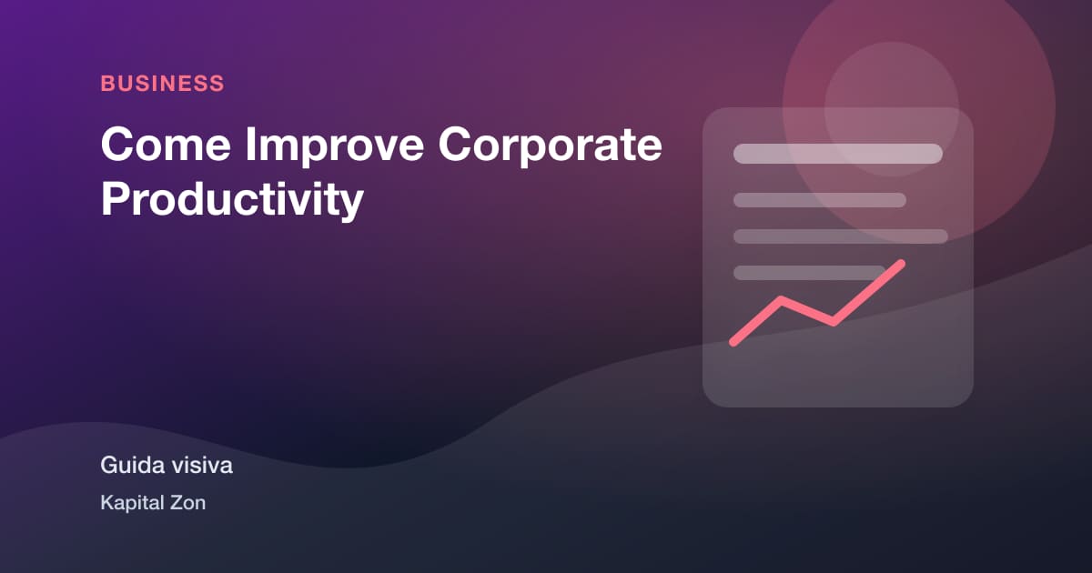 Come Improve Corporate Productivity