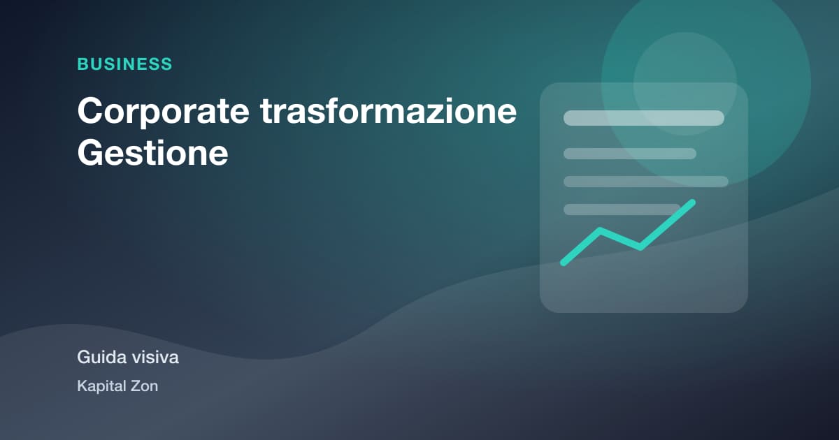 Corporate trasformazione Gestione