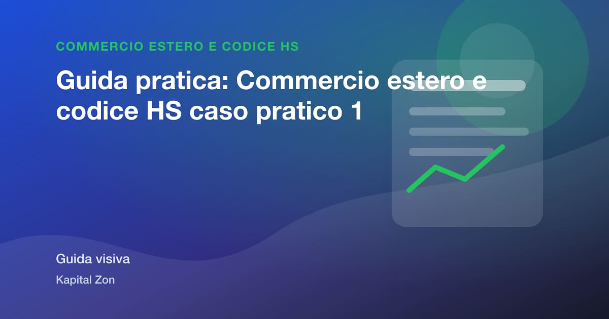 HS Code Change Gestione per Exporting SMEs