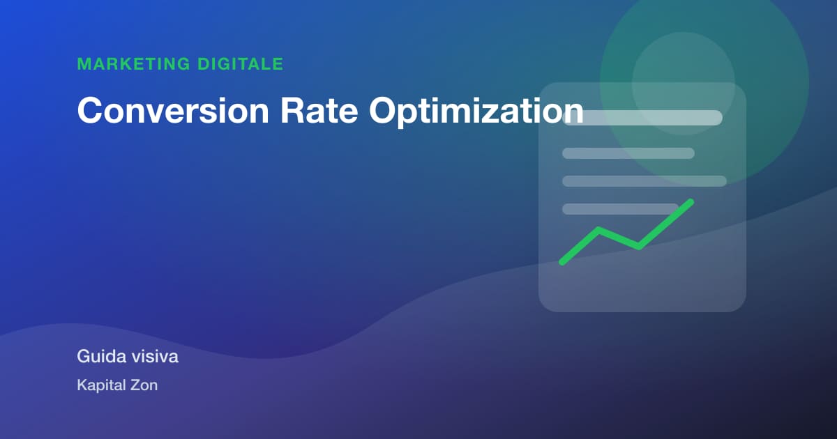Sintesi visiva di Conversion Rate Optimization