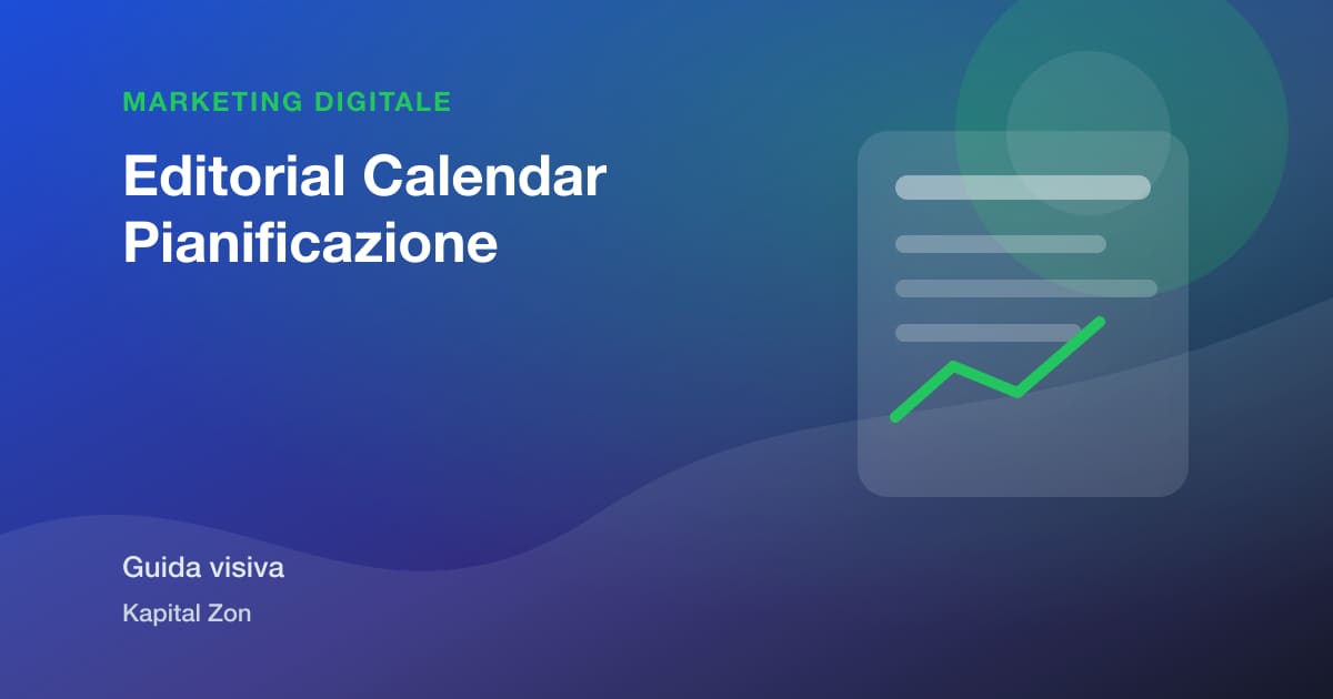 Editorial Calendar Pianificazione