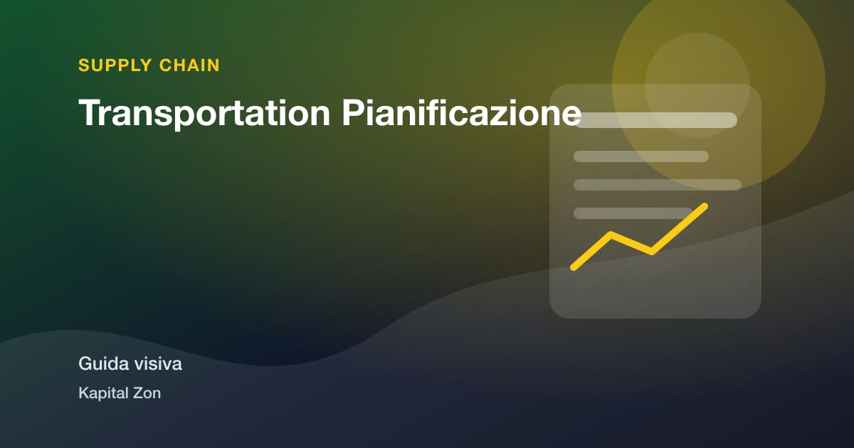 Transportation Pianificazione