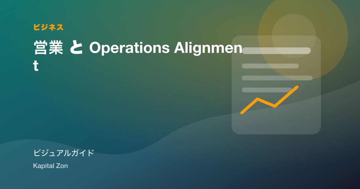 営業 と Operations Alignment