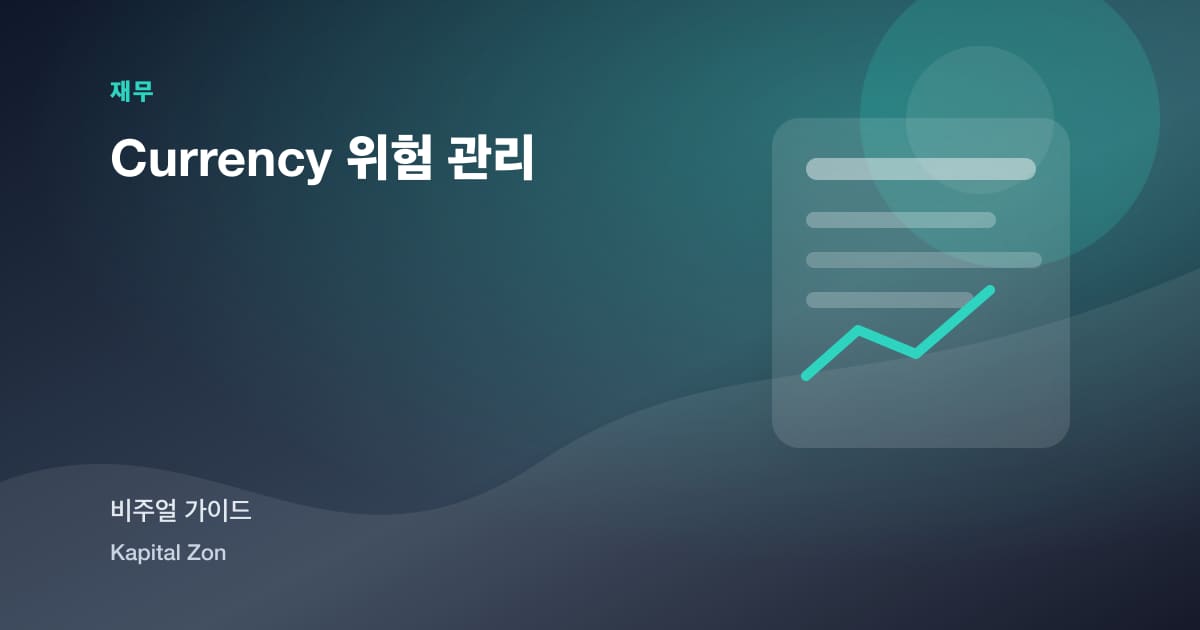 Currency 위험 관리