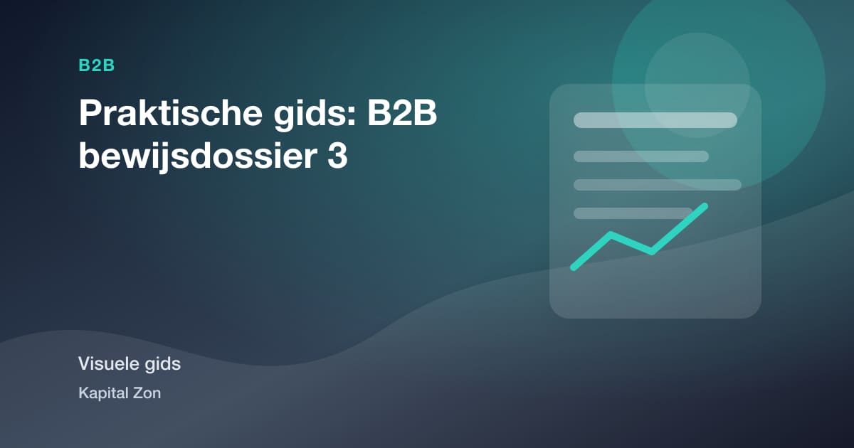 Praktische gids: B2B bewijsdossier 3