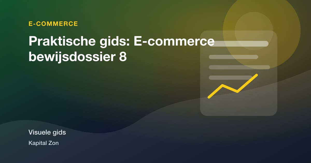 Praktische gids: E-commerce bewijsdossier 8