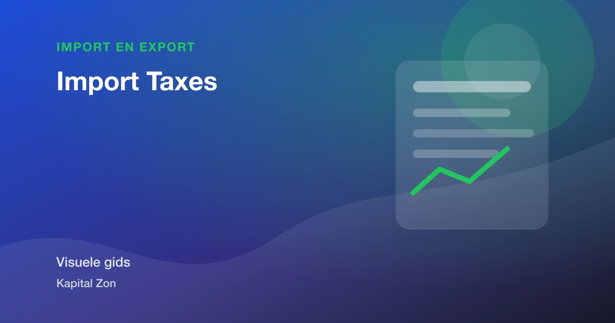 Visuele samenvatting van Import Taxes
