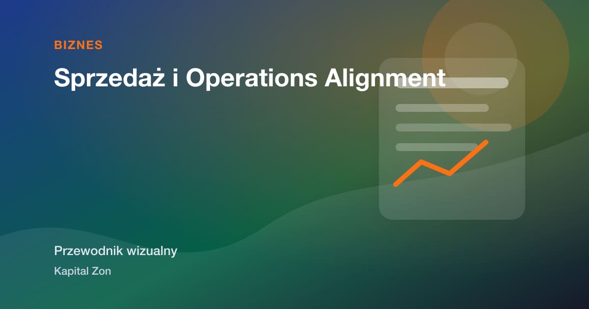 Sprzedaż i Operations Alignment
