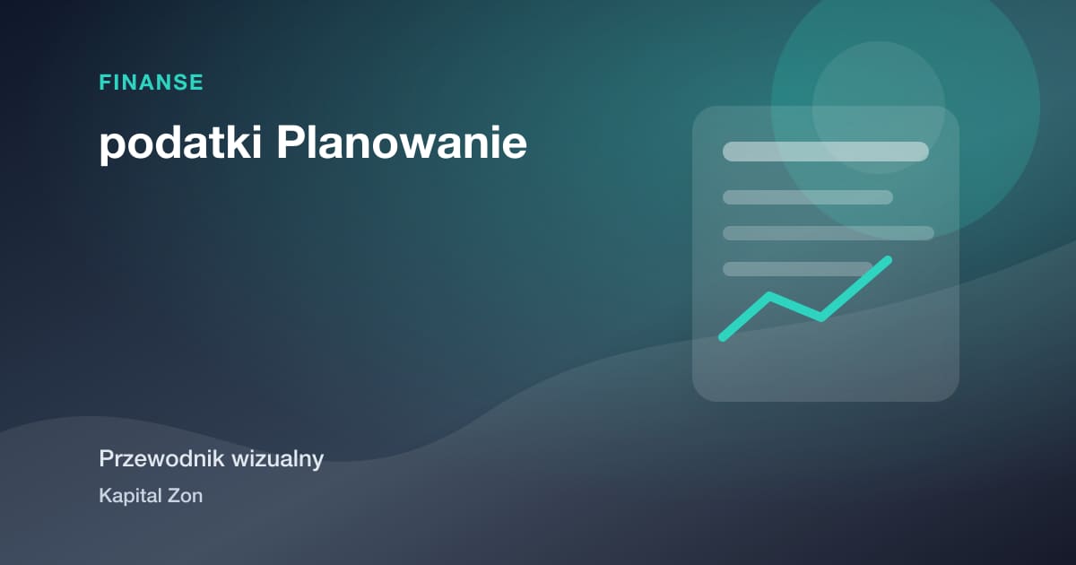 Wizualne podsumowanie: podatki Planowanie