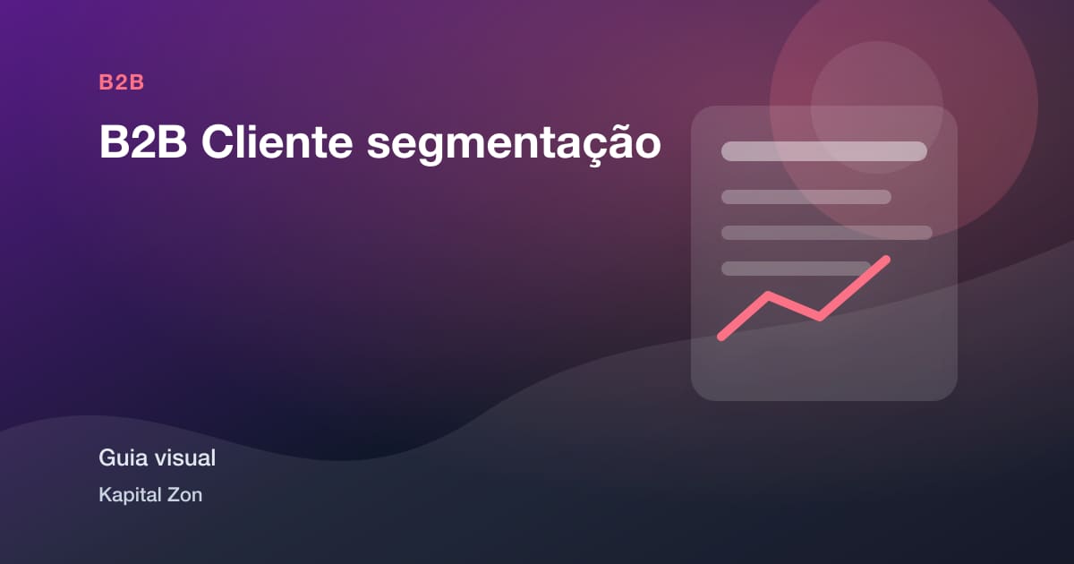 B2B Cliente segmentação