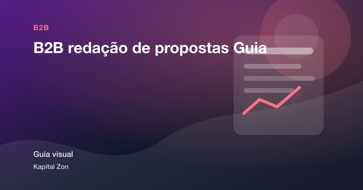 B2B redação de propostas Guia