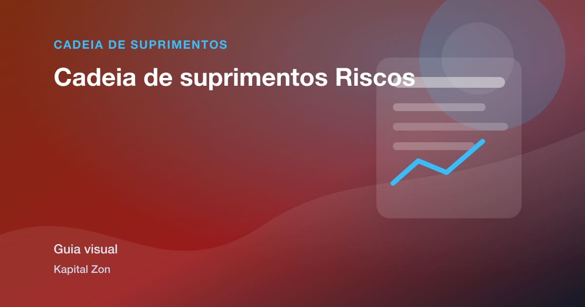 Cadeia de suprimentos Riscos