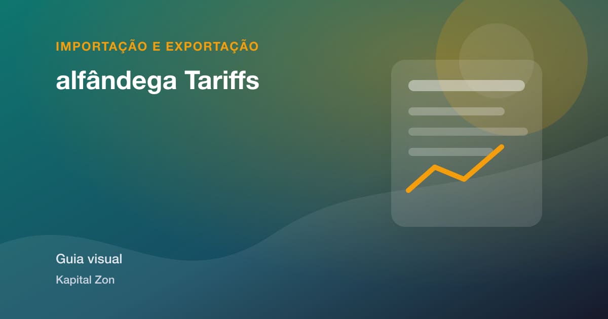 Resumo visual de alfândega Tariffs