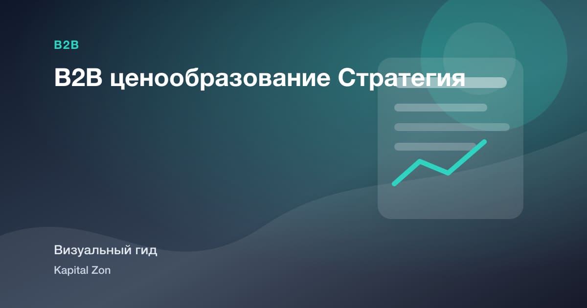 B2B ценообразование Стратегия