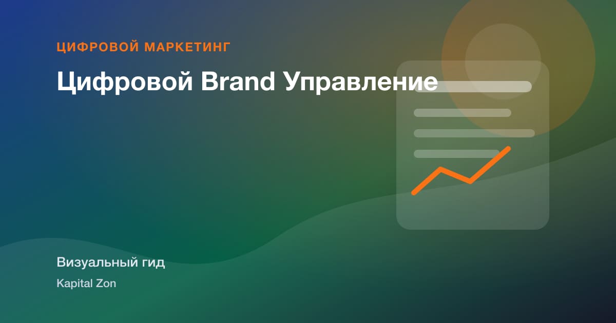 Визуальное резюме: Цифровой Brand Управление