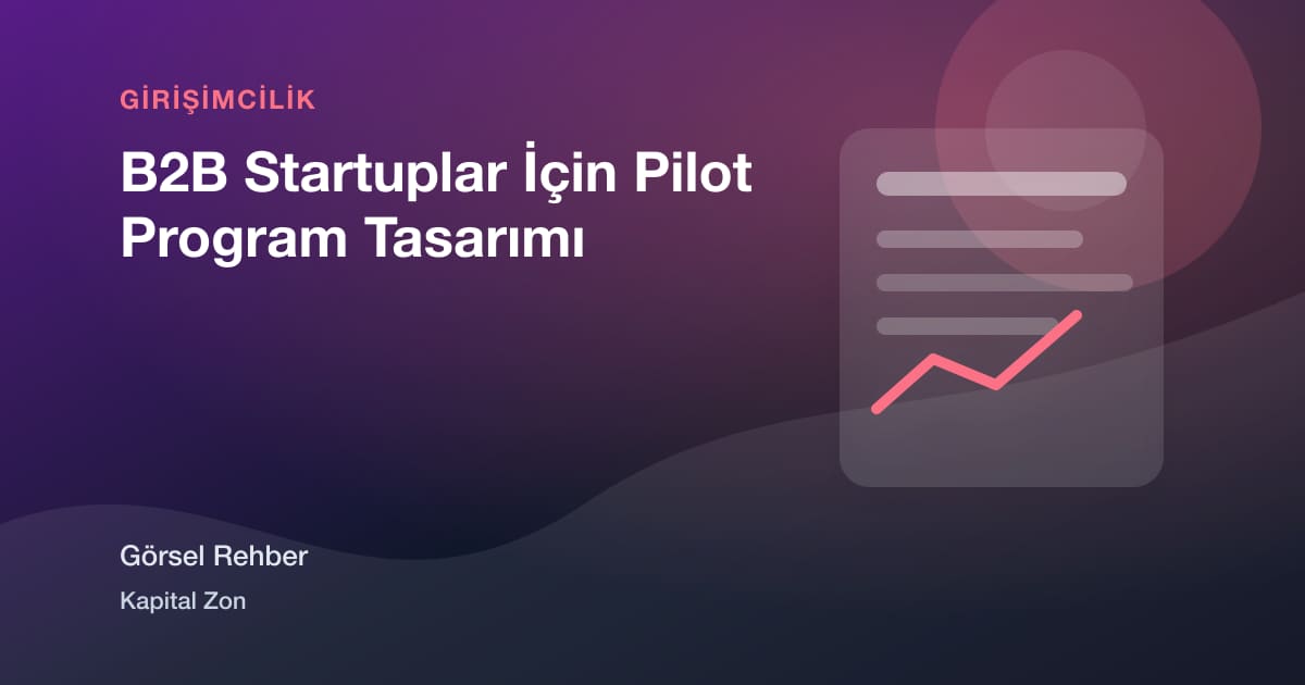 B2B Startuplar İçin Pilot Program Tasarımı