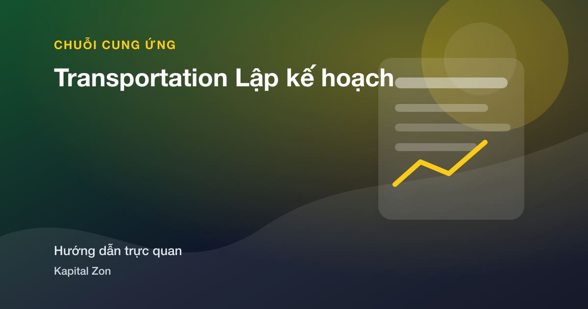 Tóm tắt trực quan cho Transportation Lập kế hoạch