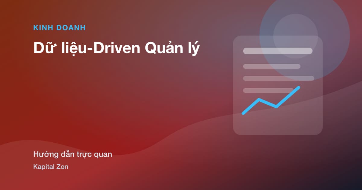 Dữ liệu-Driven Quản lý