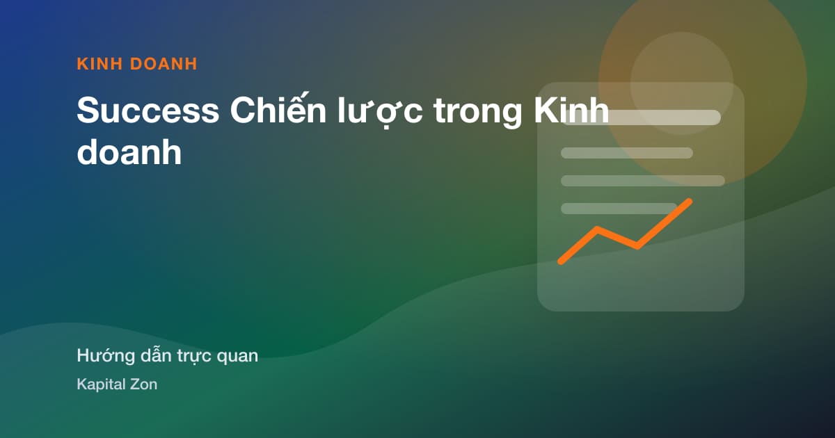Tóm tắt trực quan cho Success Chiến lược trong Kinh doanh