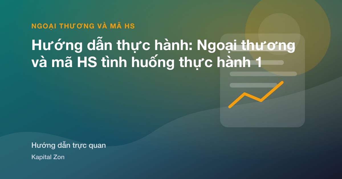 HS Code Change Quản lý cho Exporting SMEs