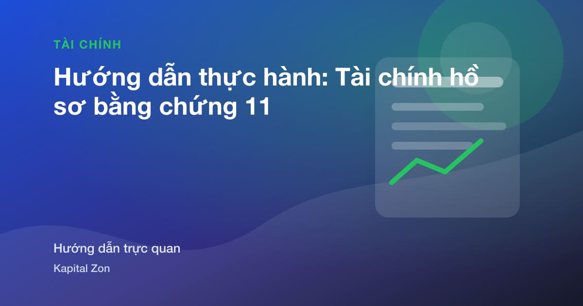Hướng dẫn thực hành: Tài chính hồ sơ bằng chứng 11